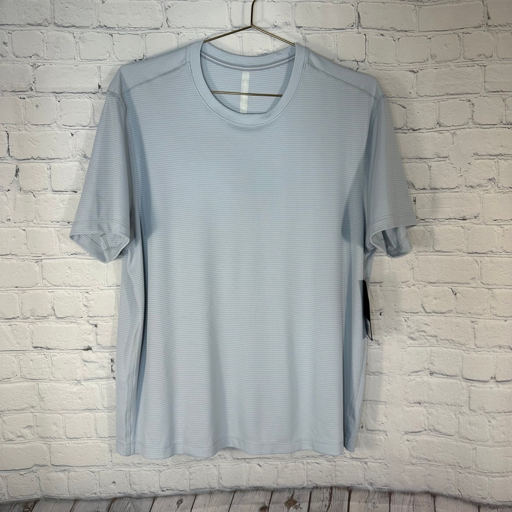 Ten Thousand Lightweight Short Sleeve Shirt Light Grey TTKT012V2-LTGRY Mens M